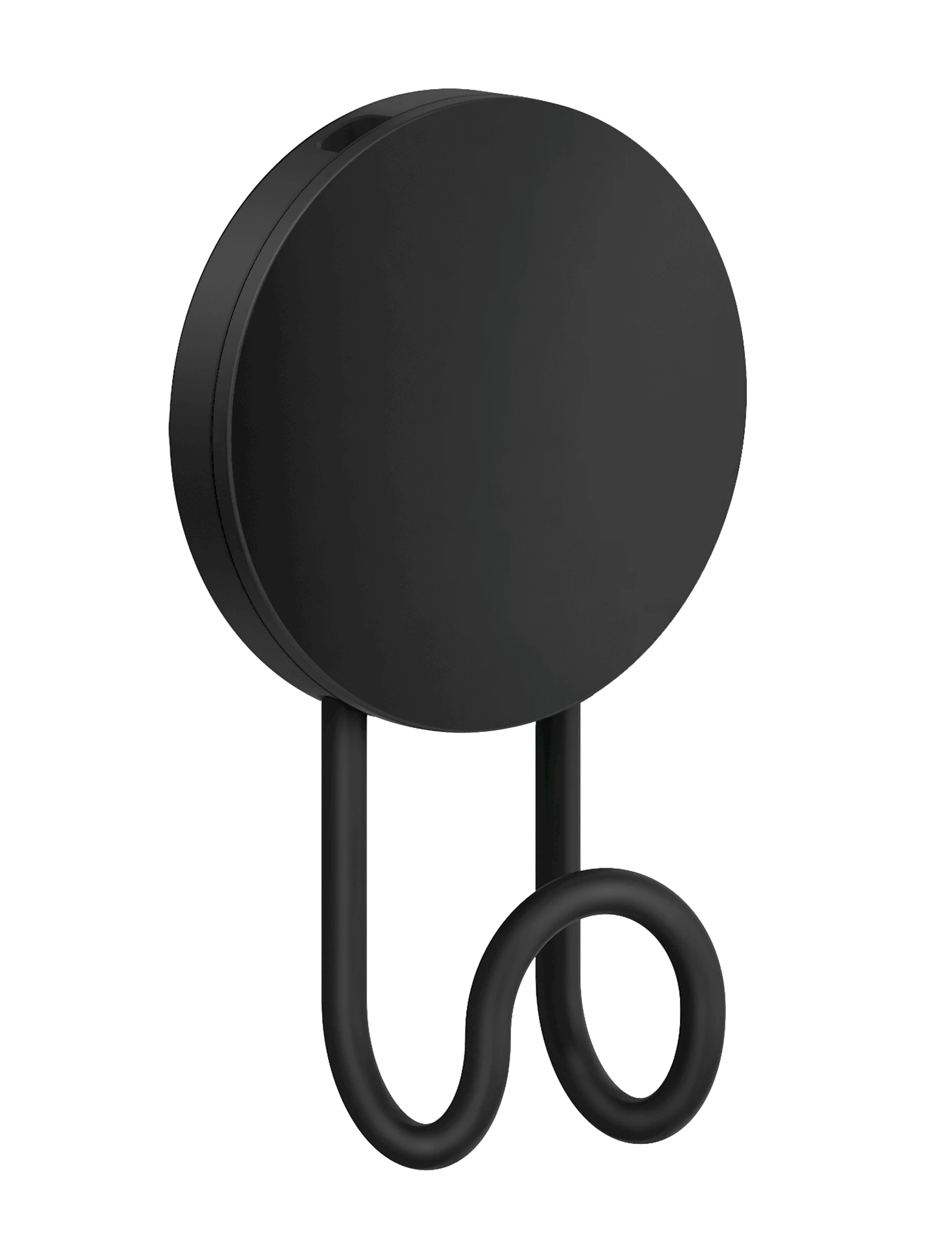 ARTBB355 - Beslagsboden enkel krok, sort - 